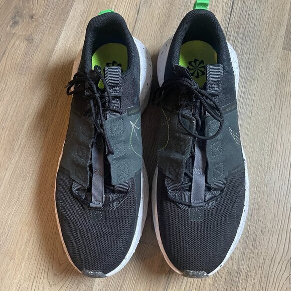 Nike Other - Nike Men's Crater Impact Black White Green DB2477-001 Shoes Sneakers 14 Outdoor